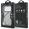Etui BMW M Tricolor Metal Logo MagSafe   do iPhone 17 Pro szary