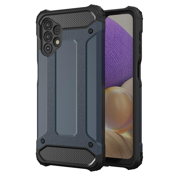 HYBRID ARMOR CASE TOUGH RUGGED COVER FOR SAMSUNG GALAXY A33 5G BLUE
