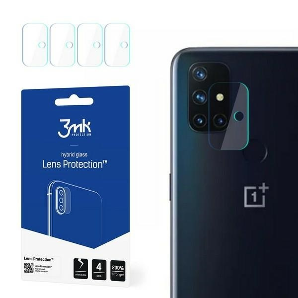 SZKŁO HYBRYDOWE 3MK FLEXIBLE GLASS LENS ONEPLUS NORD N10 5G NA APARAT 4 SZT.
