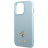 Guess GUHCP13XPS4MB iPhone 13 Pro Max6,7" niebieski/blue hardcase Saffiano 4G Small Metal Logo