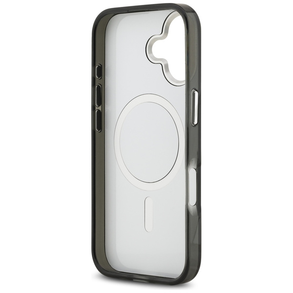 Etui Karl Lagerfeld IML Aquarelle Karl   & Logo MagSafe do iPhone 17 czarny