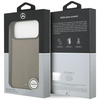 Etui Mercedes Leather The Move MagSafe   do iPhone 17 Pro Max taupe