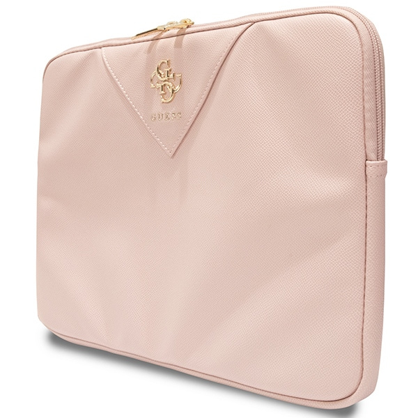 Guess Sleeve GUCS14ZPGSTEGP 14"różowy/pink Triangle 4G