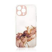 Marble Case etui do Xiaomi Redmi Note 11 żelowy pokrowiec marmur brązowy