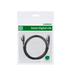 Ugreen płaski kabel sieciowy LAN Ethernet Cat. 6 15m czarny (NW102)