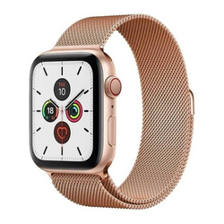 Magnetic Strap pasek do Watch  6 / 5 / 4 / 3 / 2 / SE (40/38MM) magnetyczna opaska bransoleta rose gold