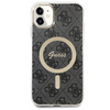 Guess GUHMN61H4STK iPhone 11 6.1"czarny/black hardcase 4G MagSafe