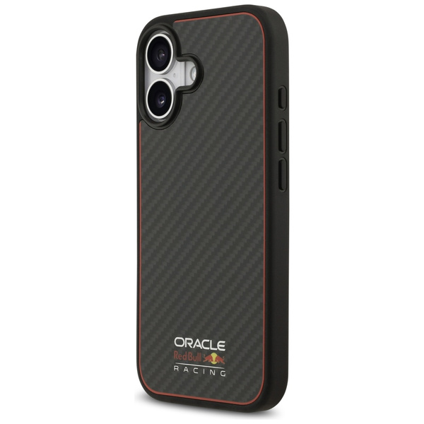 Etui Red Bull Kevlar Logo Matt MagSafe   do iPhone 17 czarny