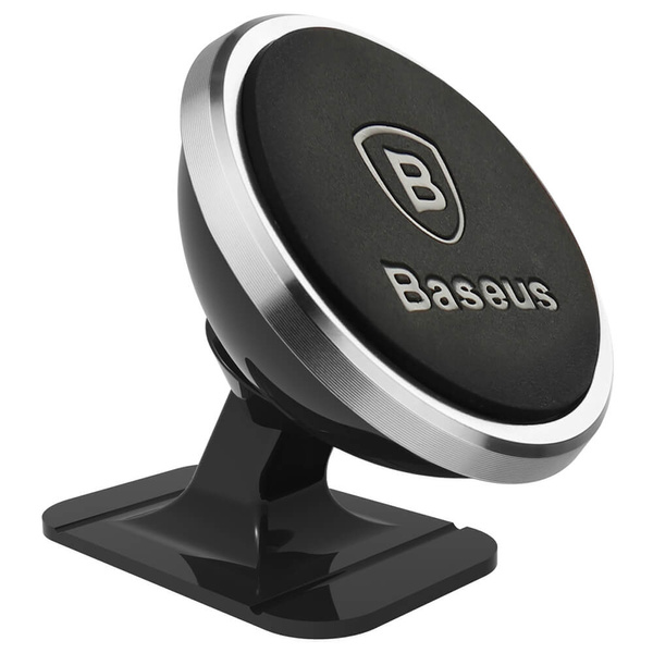 Magnetic car holder for the Baseus 360º cockpit (Overseas Edition) - silver