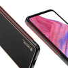 Dux Ducis Yolo eleganckie etui pokrowiec ze skóry ekologicznej Samsung Galaxy A53 5G czarny