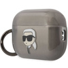 Karl Lagerfeld KKLAP2HNIKTCK Airpods Pro 2 cover black/black Ikonik Karl Lagerfeld