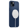 Etui Spigen Silicone Fit Mag z MagSafe na iPhone 14 Plus - niebieskie