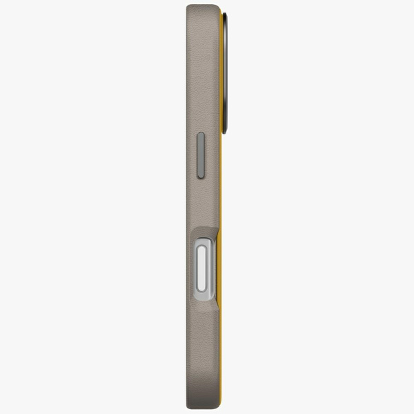 Etui UNIQ Lyden DS do iPhone 17 Pro      Magclick Charging żółto-szary