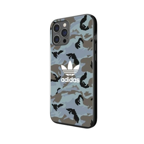 Adidas OR SnapCase Camo iPhone 12 Pro Max niebiesko/czarny 43703