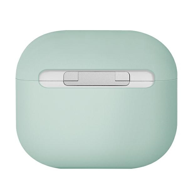 UNIQ etui Lino AirPods 3 gen. Silicone zielony/mint green