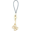 Guess zawieszka GUCPM4GID Phone Strap4G Glitter Charm