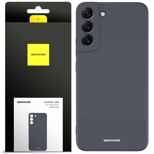 Spacecase Etui Silicone Case Galaxy S22+ black