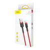 Baseus Cafule USB-A / Lightning 2.4A QC 3.0 cable 0.5 m - red