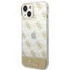 Guess GUHCP14MHG4MHG iPhone 14 Plus / 15 Plus 6.7" złoty/gold hardcase 4G Pattern Script