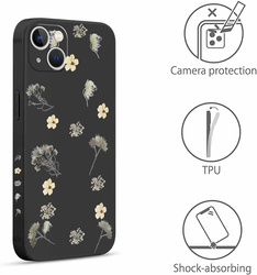 Pnakqil Etui do Iphone 15 Pro Kwiaty 1