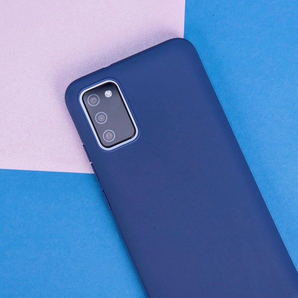 Matt TPU overlay for Samsung Galaxy M13 4G dark blue
