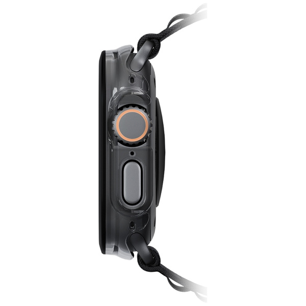 Etui UNIQ Voute do Apple Watch Ultra     49mm szkło hartowane czarny