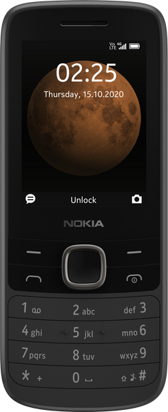 PHONE Nokia 225 Dual Sim 4G 128MB 64MB RAM Black OPEN PACKAGE
