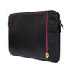 Ferrari Carbon&amp;Smooth case for a 14" laptop - black