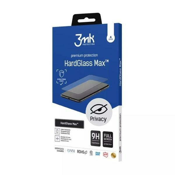 Tempered Glass For iPhone 14 Plus / 13 Pro Max 9H Privacy Anti Spy Series 3mk HardGlass Max Privacy