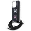 Etui Karl Lagerfeld IML Crossbody        Karl&Choupette Head do iPhone 16 Pro Max czarny