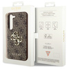 Guess GUHCS24M4GMGBR S24+ S926brązowy/brown hardcase 4G Big Metal Logo