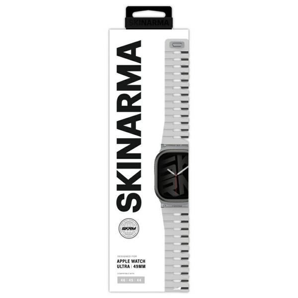 Pasek Skinarma Gemini do Apple Watch     49/46/45/44 mm kredowy