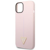 Guess GUHCP14MSLTGU iPhone 14 Plus/ 15 Plus 6.7" fioletowy/purple hardcase Silicone Triangle