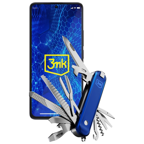 Szkło hartowane 3MK HardGlass Max Lite   do Xiaomi Redmi Note 13 Pro+ czarny