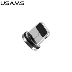 USAMS ADAPTER MAGNETYCZNY LIGHTNING BULK SREBRNY/SILVER SJ157USBTA (US-SJ157)