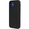 Audi Synthetic Leather iPhone 12/12 Pro 6.1" black/black hardcase AU-TPUPCIP12P-TT/D1-BK