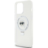 Karl Lagerfeld KLHMP15XHMRSKHH iPhone 15 Pro Max 6.7" white/white hardcase Ring Stand Karl Head MagSafe