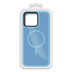 ETUI MAT MAGSAFE APPLE DO IPHONE 15 PLUS NIEBIESKI BOX