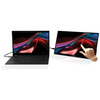 Monitor przenośny dotykowy Verbatim ALU  13.3" WUXGA z powerbankiem 5000mAh czarny 32087