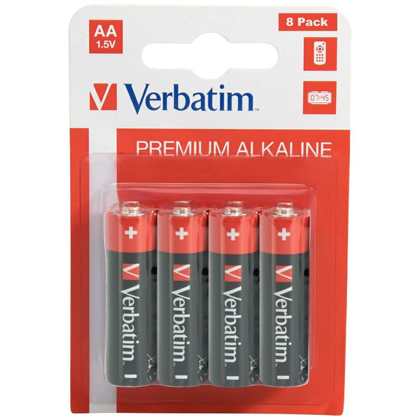 Verbatim Bateria alkaliczna AA LR6 8szt49503