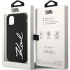 Etui Karl Lagerfeld Silicone Signature na iPhone 11 / Xr - czarne