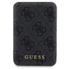 Zestaw Guess GUBPM5P15S4GEMGK iPhone15 6.1" hardcase + Powerbank 5000mAh MagSafe czarny/black 4G Metal Logo