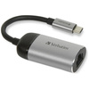Verbatim Adapter USB-C - Ethernet        aluminiowy/aluminum 49146