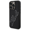 Karl Lagerfeld KLHCP15X3DRKSDLK iPhone    15 Pro Max 6.7" czarny/black hardcase 3D Rubber Signature
