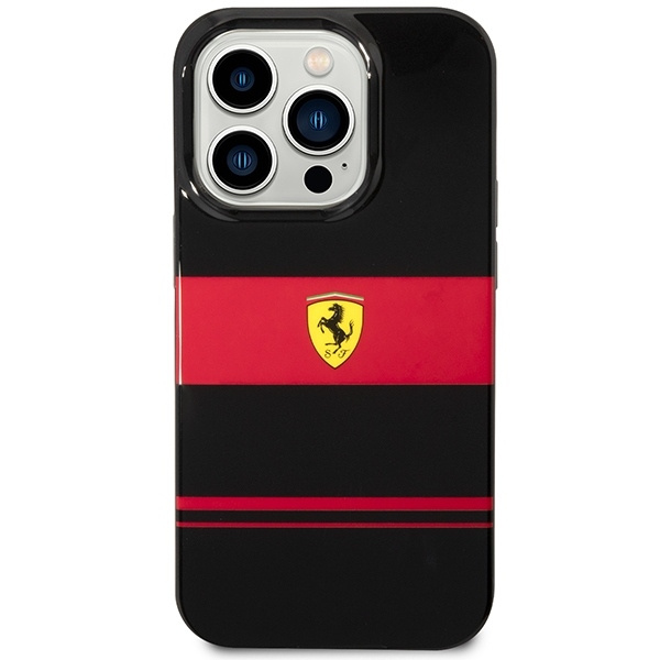 Etui Ferrari IMD Combi Magsafe na iPhone 14 Pro - czarne
