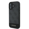 Guess GUHCP16MG4GLGR iPhone 16 Plus 6.7" szary/grey hardcase 4G Bottom Stripe