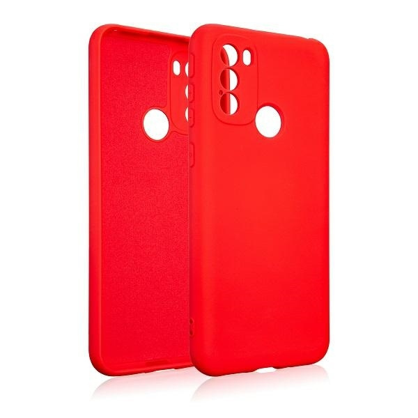 Beline Etui Silicone Motorola Moto G31 czerwone /red