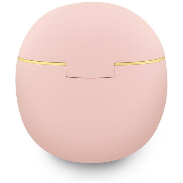 Słuchawki TWS Guess Gold Line Triangle   różowy