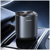 USAMS Rozgałęźnik samochodowy 2xUSB-A/1xUSB-C C28 245W szary/grey CC151TC01 (US-CC151)