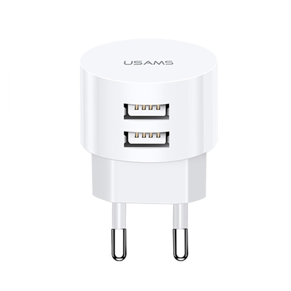 USAMS T20 2.1A FAST CHARGE WHITE CC80TC01